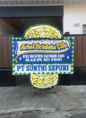 Papan Bunga Duka di Suryatmajan