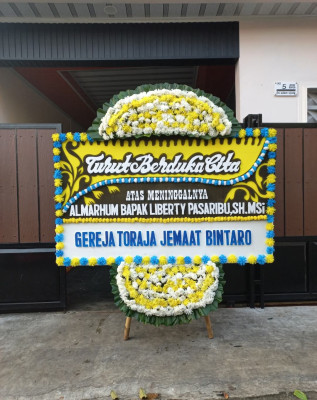 Papan Bunga Duka di Suryatmajan